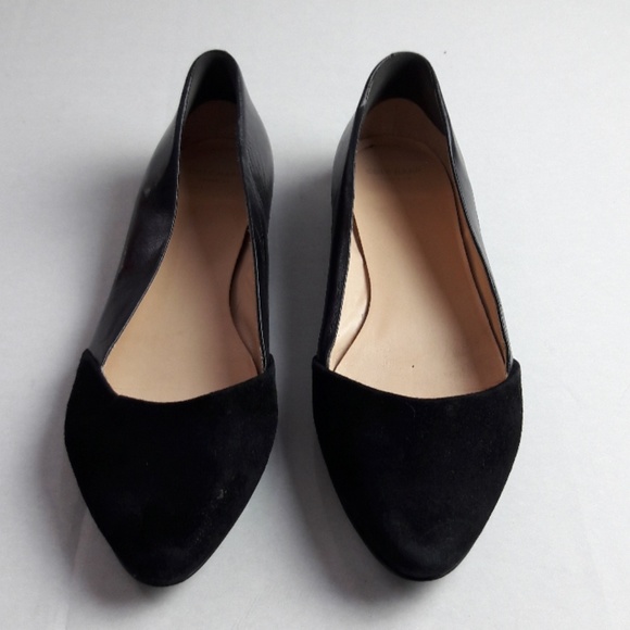 cole haan suede flats